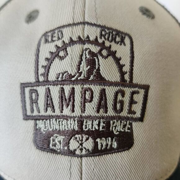 Rampage Red Rock Mountain Bike Race snap back trucker hat - Picture 2 of 8